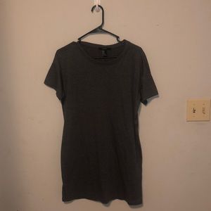 Dark Grey Tshirt dress M